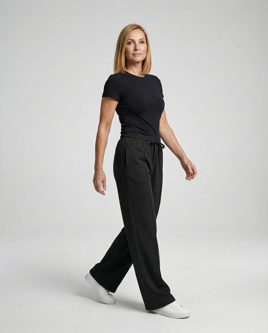 Damen Jogginganzug Hose High Waist