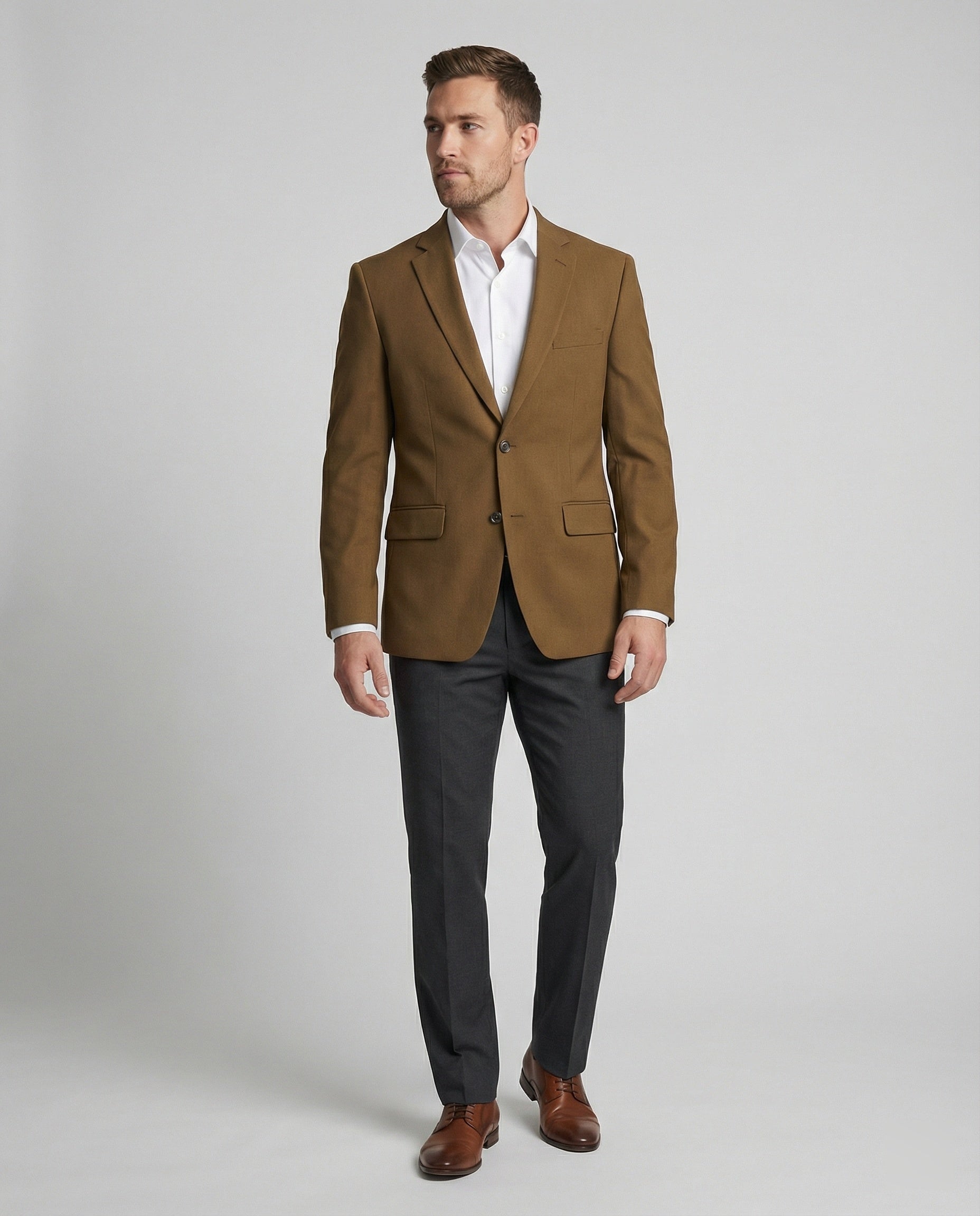 Herren Blazer aus bequemem, atmungsaktivem Stoff – eleganter Herren Blazer