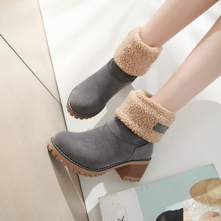 Winter Fell Warme Schnee Stiefel R&B