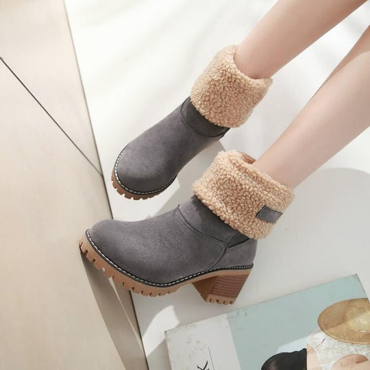 Winter Fell Warme Schnee Stiefel R&B