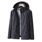 R&B | Damen Wasserdichte Outdoor-Jacke – Leicht mit Kapuze &Amp; Flower-Design