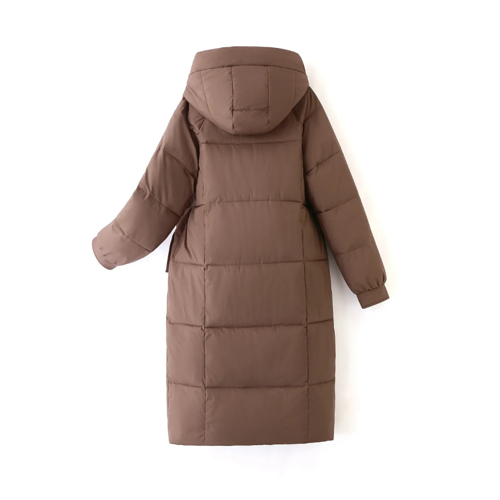 R&B | wattierte Jacke - Winterjacke mit Kapuze und Taschen
