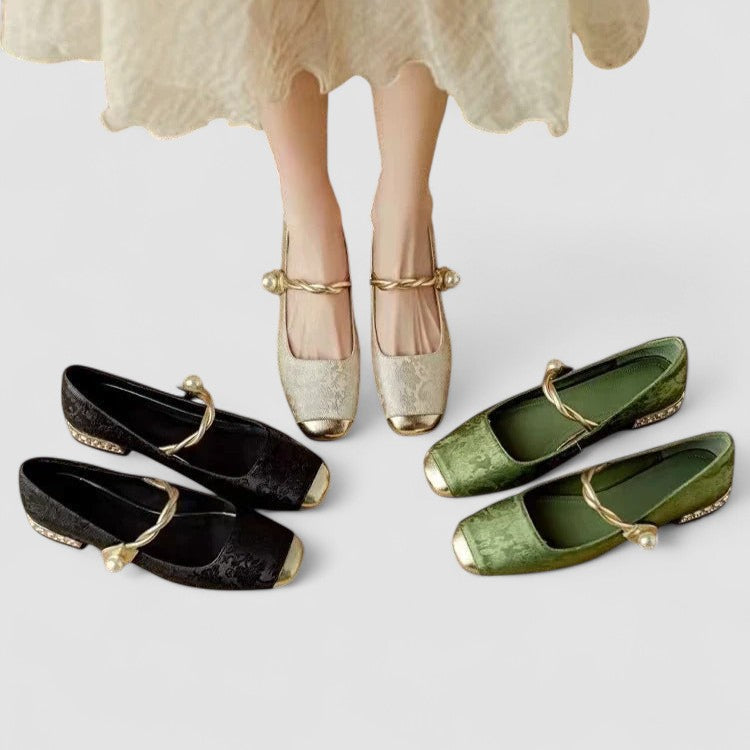 Orthopädische Mary Jane Schuhe R&B