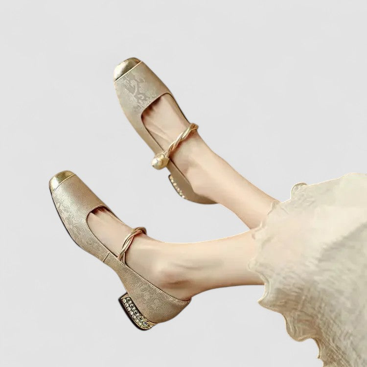 Orthopädische Mary Jane Schuhe R&B