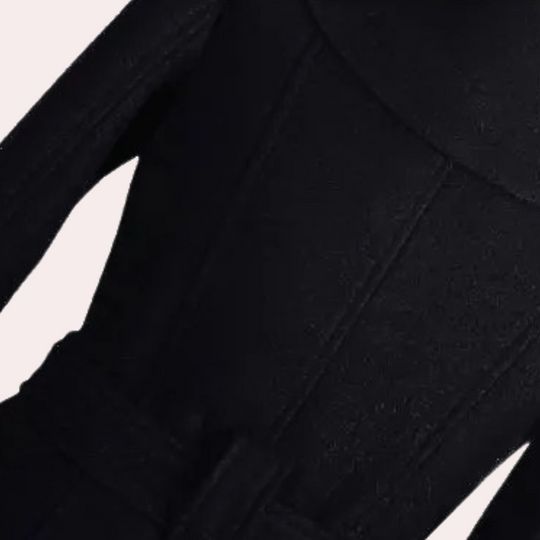 R&B | Eleganter Wintergürtel-Mantel für Damen