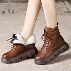 R&B | Gepolsterte Stiefel mit Dicken Sohlen