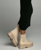 R&B | Beige Kurze Stiefel