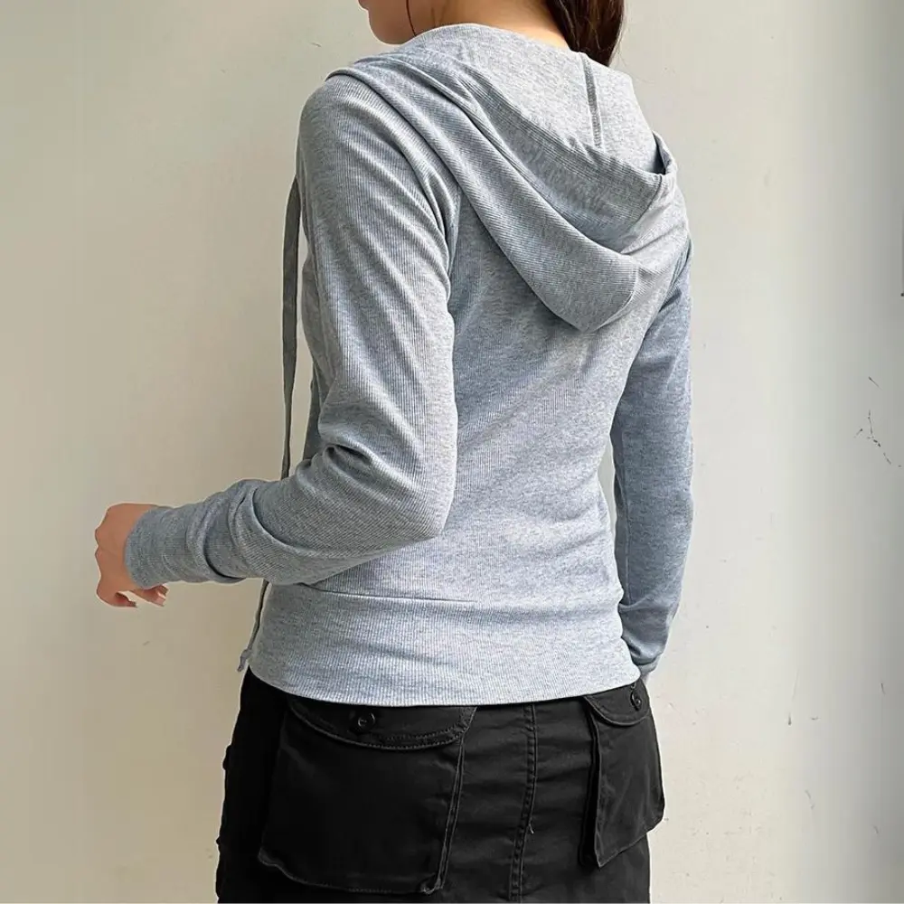 R&B | Urban Chic Reißverschluss Sweatshirt