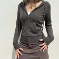 R&B | Urban Chic Reißverschluss Sweatshirt
