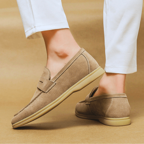 R&B | Slipper Herren Klassische Loafers Herren Luxuriöse Verarbeitung Echtes Leder