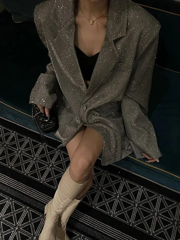 R&B | Glitter Blazer