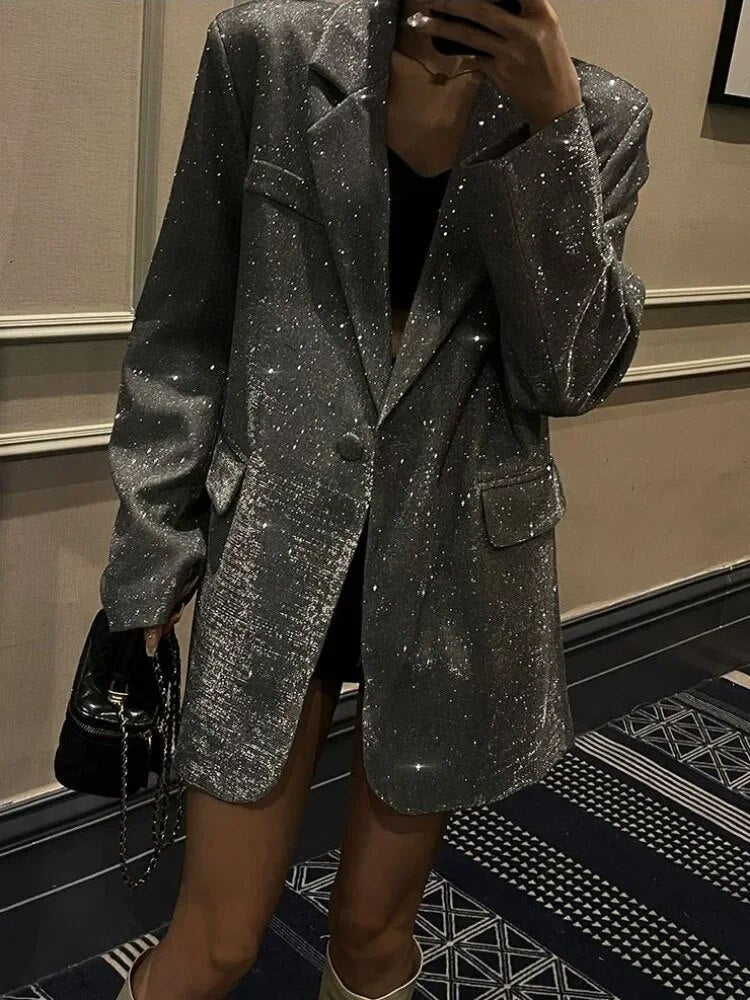 R&B | Glitter Blazer