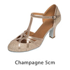 R&B | Salsa Tanzschuhe Damen Latein Tanzschuhe 7Cm