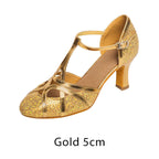 R&B | Salsa Tanzschuhe Damen Latein Tanzschuhe 7Cm