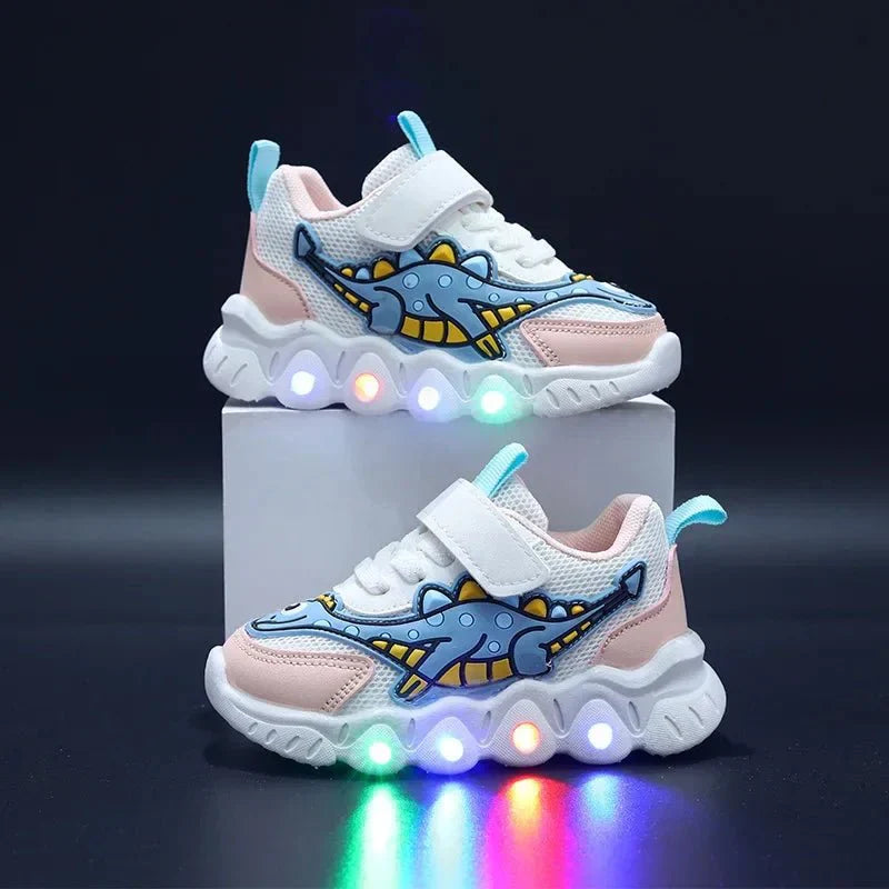 R&B | Leuchtende Dino Sneaker