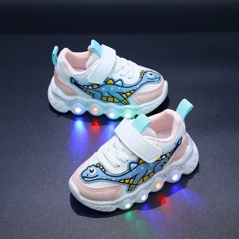 R&B | Leuchtende Dino Sneaker