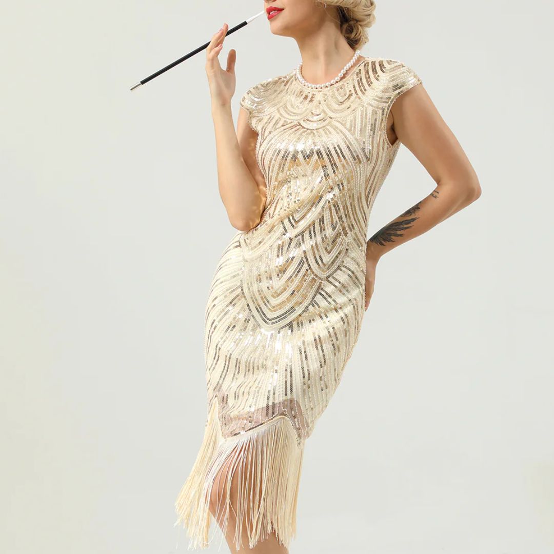 R&B | 1920Er Gatsby-Stil Glitzerndes Kleid