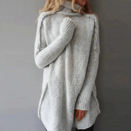 R&B | Handgestrickter Kabelpullover