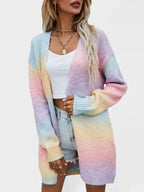 R&B | Tie Dye Damen Strickjacke Pullover