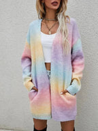 R&B | Tie Dye Damen Strickjacke Pullover