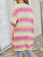 R&B | Tie Dye Damen Strickjacke Pullover