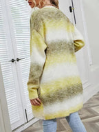 R&B | Tie Dye Damen Strickjacke Pullover