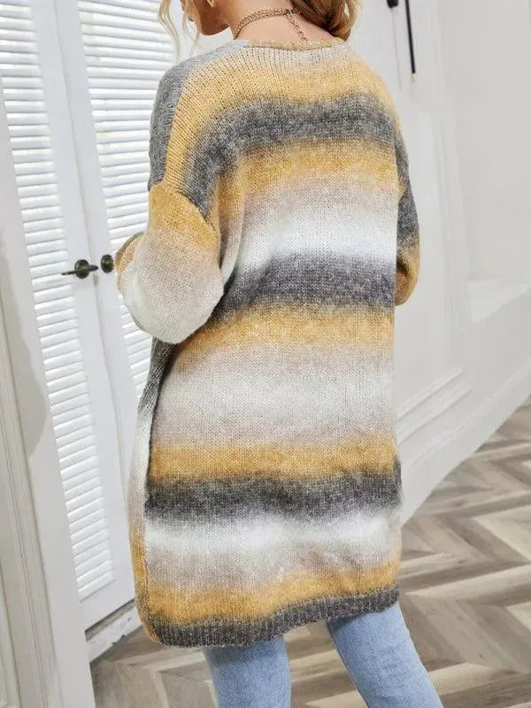 R&B | Tie Dye Damen Strickjacke Pullover