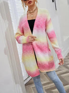 R&B | Tie Dye Damen Strickjacke Pullover
