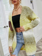 R&B | Tie Dye Damen Strickjacke Pullover