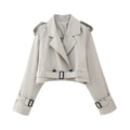 R&B | Cropped Trenchcoat - Stilvoll & Vintage
