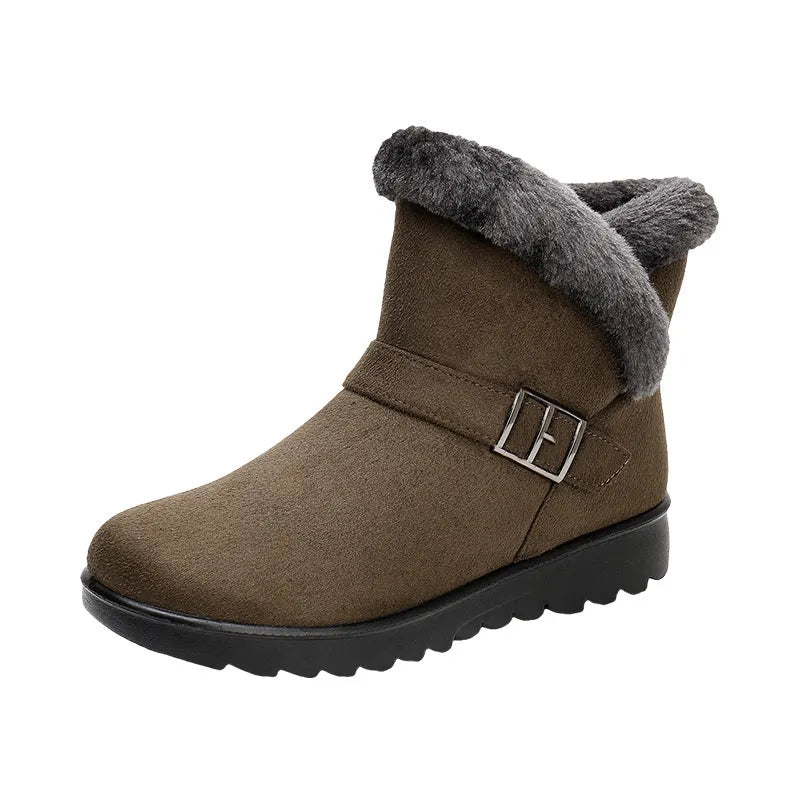 Klaire Wildleder Winterstiefel | Stylisch & Bequem R&B