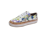 Florale vulkanisierte Schuhe für Damen R&B