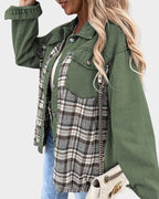 R&B | Damen-Denimjacke mit modernem Chic