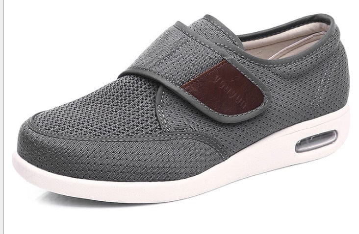 Dunkelgraue Bequeme SlipOn Freizeitschuhe R&B