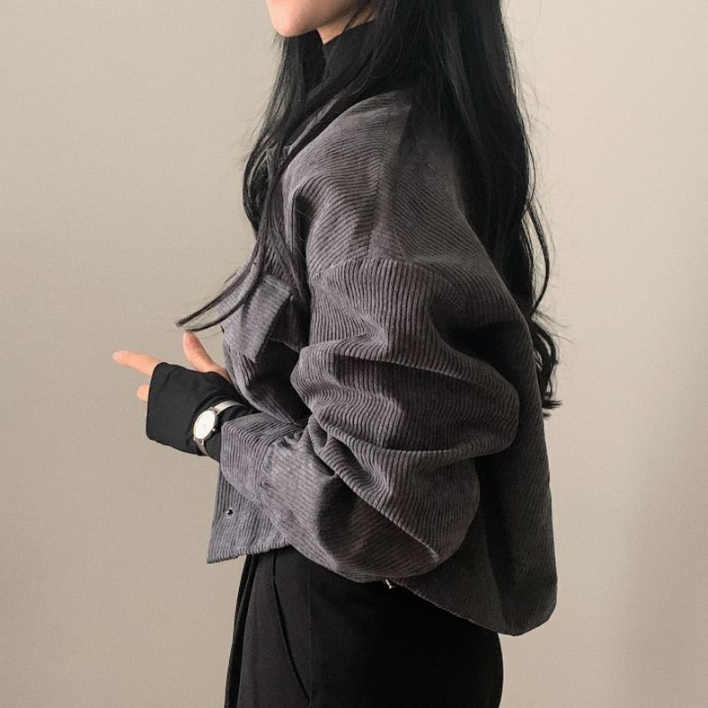 R&B | Gekürzte Cordjacke