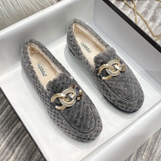 Kristalline Winter Slipper | Warm & Modisch R&B