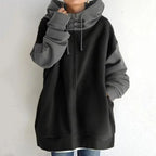 R&B | Gemütlicher & stilvoller zweifarbiger Pullover