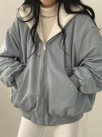 R&B | Damen-Pufferjacke mit Teddy-Fleece
