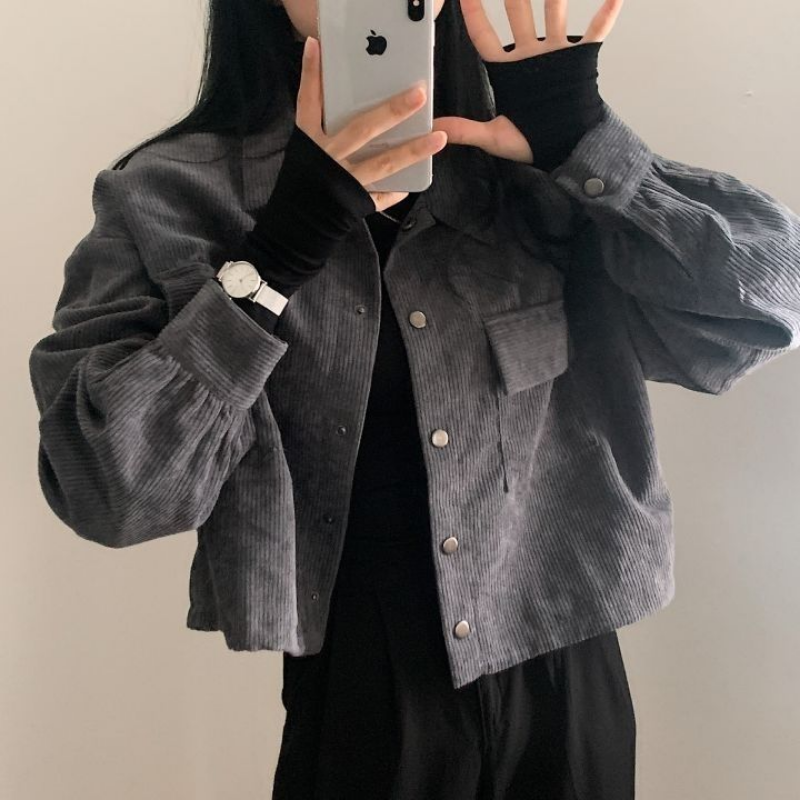 R&B | Gekürzte Cordjacke