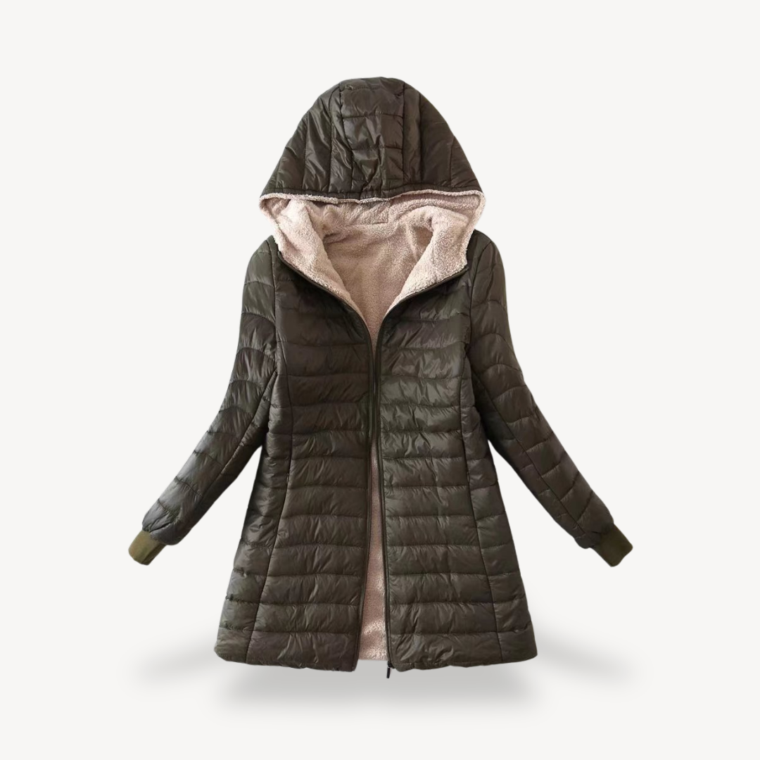 R&B | Damen Sherpa Gefütterte Pufferjacke
