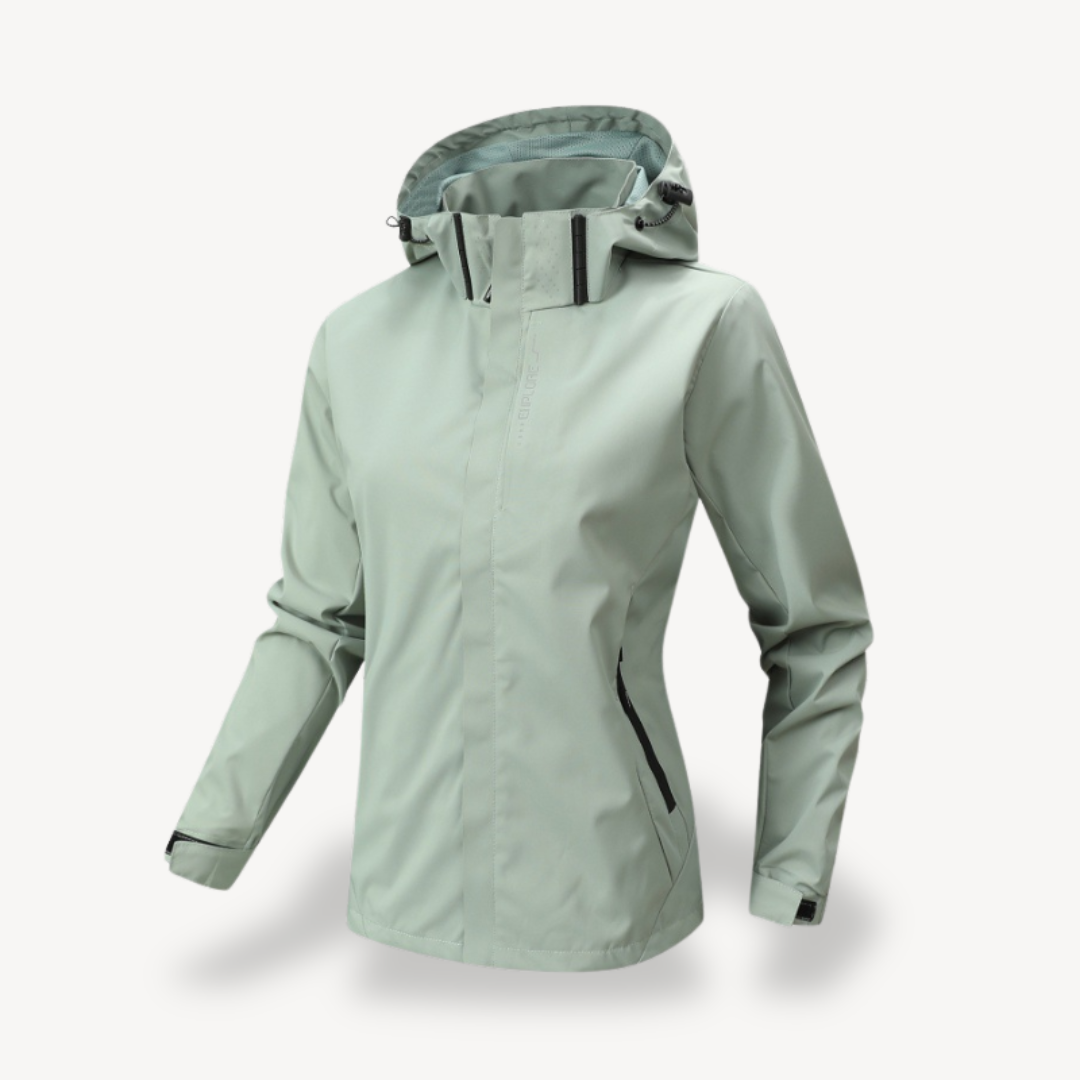 R&B | Damen Wasserabweisende Windbreaker Wanderjacke
