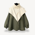 R&B | Colorblock Trenchcoat für Frauen