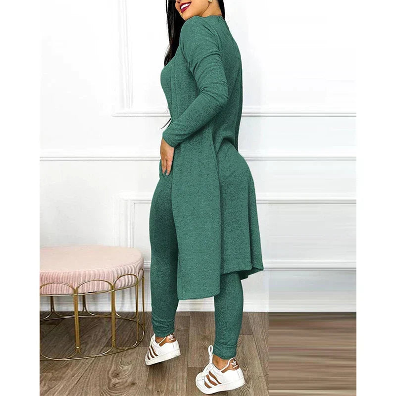 R&B | Damen 3 Teiliges Loungewear Satz mit Jacke
