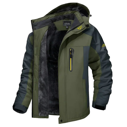 R&B | Gefütterte Herrenjacke mit Kapuze - Cavalieri