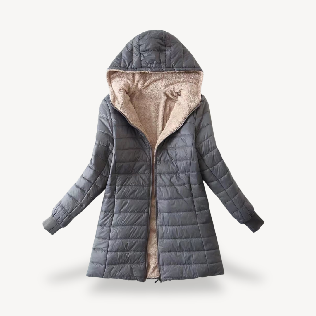 R&B | Damen Sherpa Gefütterte Pufferjacke