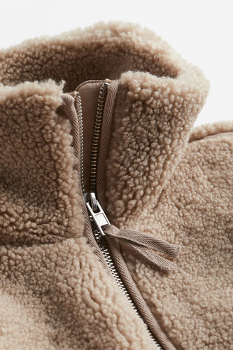 R&B | Damen Sherpa Reißverschlussjacke