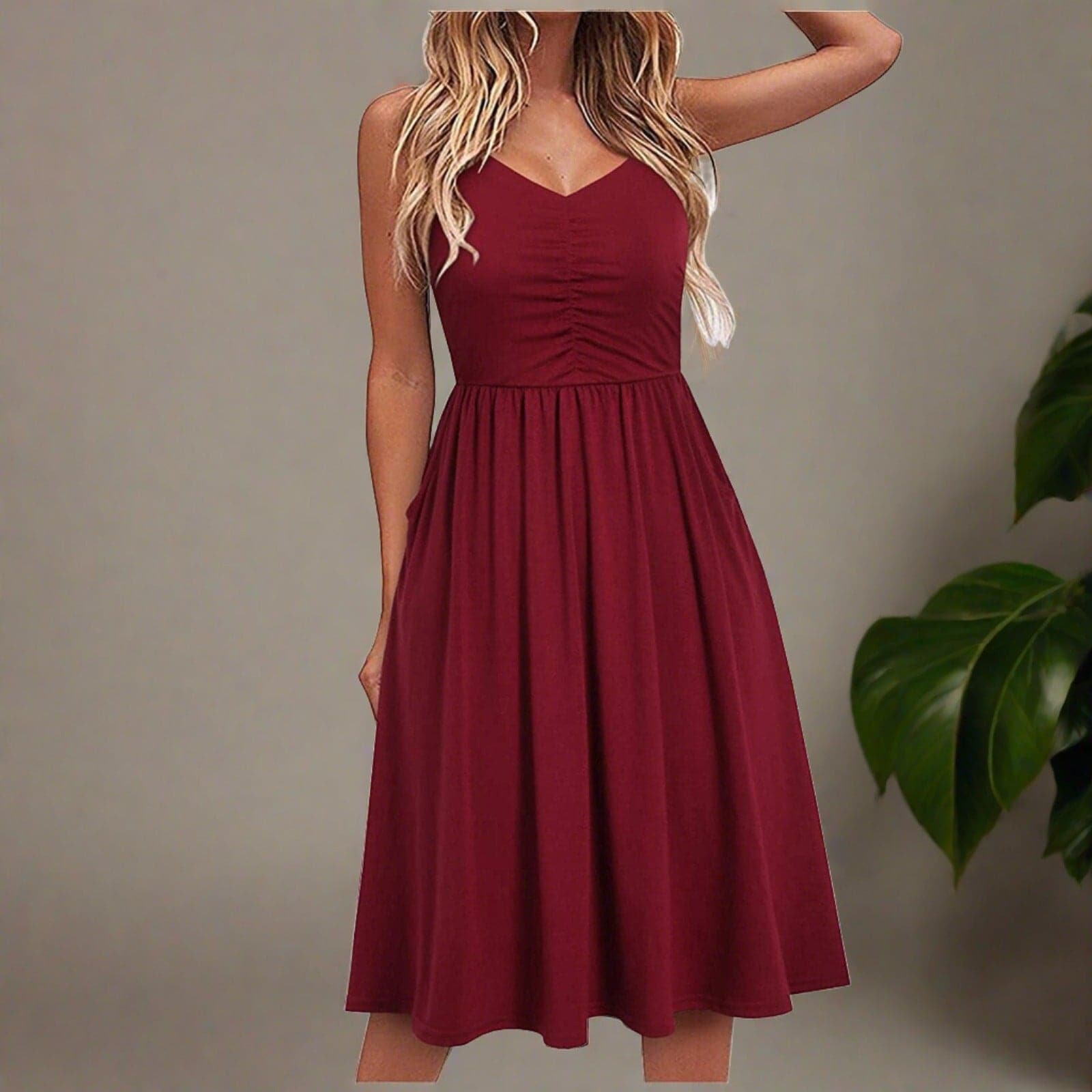 R&B | Elegantes Midikleid für Den Sommer