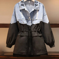 R&B | Moderne Denimjacke mit Kordel für Damen Perfekt für den Herbst
