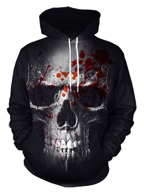 R&B| Halloween Horror 3D Digital Gedruckter Kapuzenpullover
