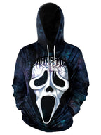 R&B| Halloween Straßen Hoodie 3D Horror Maske Avatar Druck